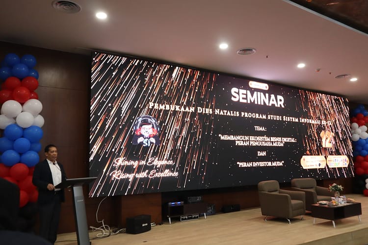 Opening Ceremony Dies Natalis Sistem Informasi